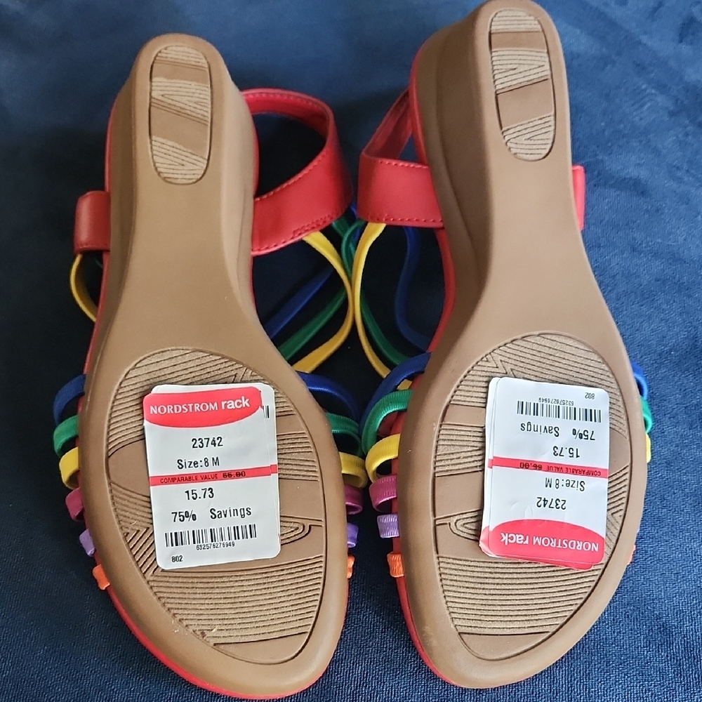 Impo Multicolor Strappy Sandals - Picture 2 of 4